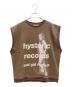 Hysteric Glamour（ヒステリックグラマー）の古着「ニットベスト」｜ブラウン