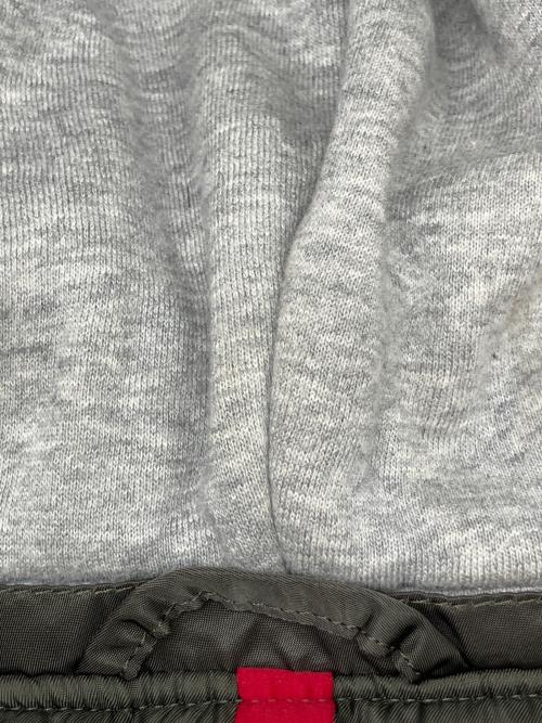 ALPHA（アルファ）ALPHA (アルファ) MA-1ジャケット オリーフ×グレー サイズ:Ｍの古着・服飾アイテム