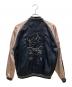 BEAMS (ビームス) 東洋エンタープライズ (トウヨウエンタープライズ) スタジャン ネイビー×ベージュ サイズ:Ｍ：20000円