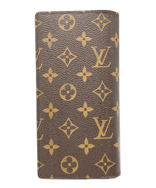 LOUIS VUITTON（ルイ ヴィトン）LOUIS VUITTON (ルイ ヴィトン) 長財布 ブラウンの古着・服飾アイテム