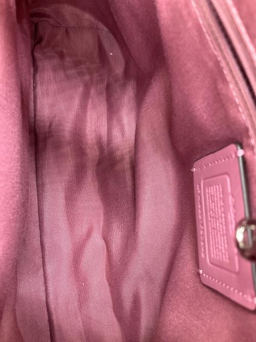 COACH（コーチ）COACH (コーチ) トートバッグ ブラウン×ピンクの古着・服飾アイテム