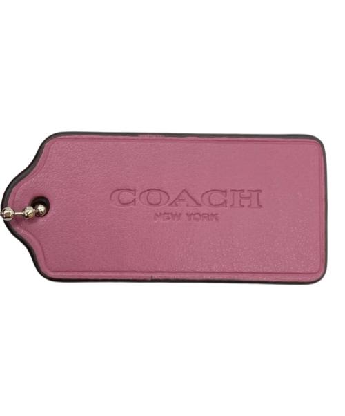 COACH（コーチ）COACH (コーチ) トートバッグ ブラウン×ピンクの古着・服飾アイテム