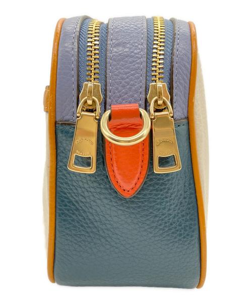 COACH（コーチ）COACH (コーチ) ショルダーバッグ ホワイト×ブルーの古着・服飾アイテム
