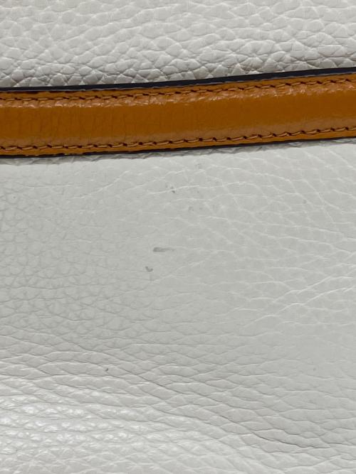 COACH（コーチ）COACH (コーチ) ショルダーバッグ ホワイト×ブルーの古着・服飾アイテム