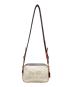 COACH (コーチ) ショルダーバッグ ホワイト×ブルー：10000円