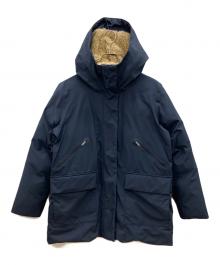 AIGLE（エーグル）の古着「インサレーションフーデッドジャケット」｜ネイビー
