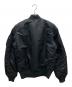 ALPHA INDUSTRIES (アルファインダストリーズ) フライトジャケット ブラック サイズ:Ｍ：8000円