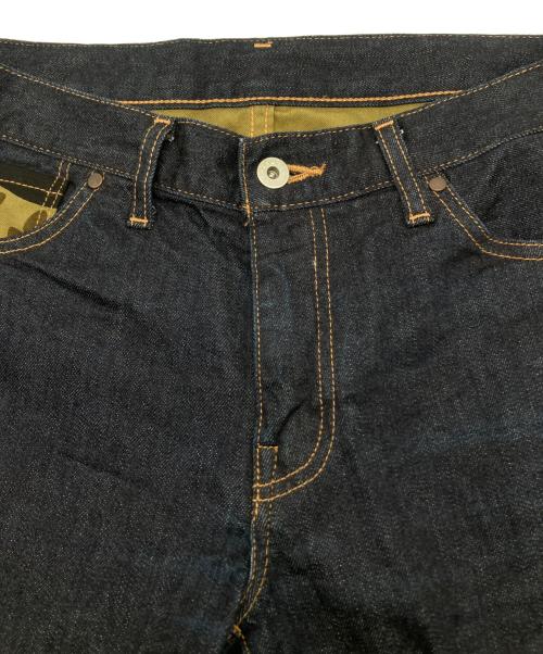 A BATHING APE（アベイシングエイプ）A BATHING APE (アベイシングエイプ) デニムパンツ インディゴ サイズ:Sの古着・服飾アイテム