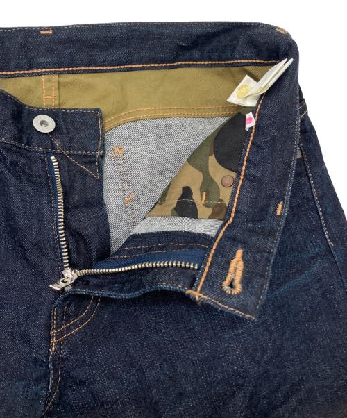 A BATHING APE（アベイシングエイプ）A BATHING APE (アベイシングエイプ) デニムパンツ インディゴ サイズ:Sの古着・服飾アイテム