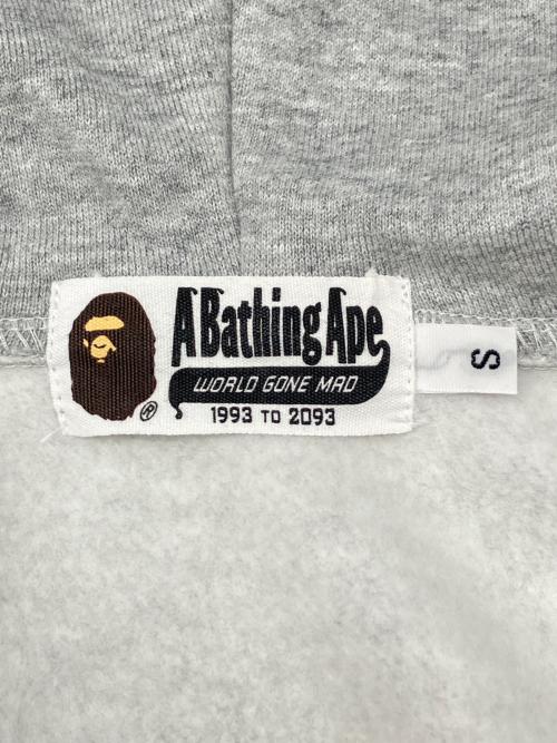 A BATHING APE（アベイシングエイプ）A BATHING APE (アベイシングエイプ) ジップパーカー グレー サイズ:Sの古着・服飾アイテム