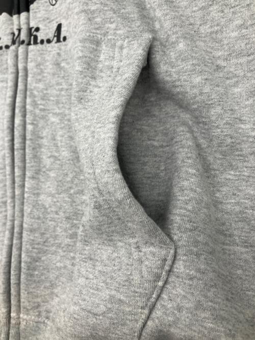A BATHING APE（アベイシングエイプ）A BATHING APE (アベイシングエイプ) ジップパーカー グレー サイズ:Sの古着・服飾アイテム