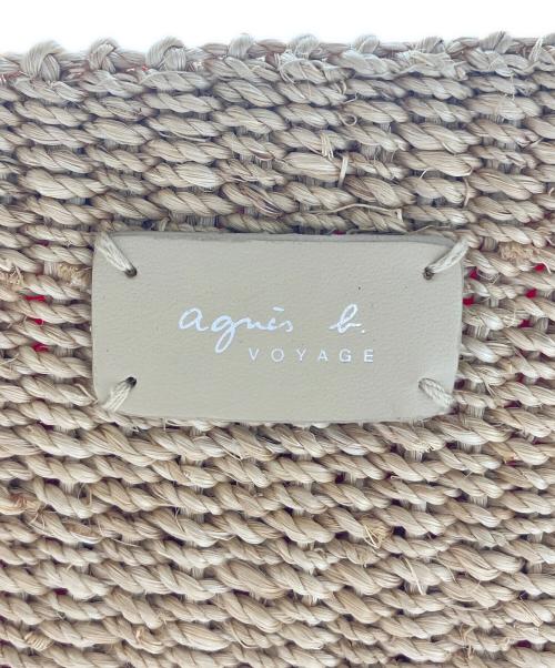 agnes b voyage（アニエスベーボヤージュ）agnes b voyage (アニエスベーボヤージュ) カゴバッグ ベージュの古着・服飾アイテム