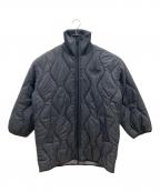 adidasアディダス）の古着「キルテッドジャケット」｜ブラック