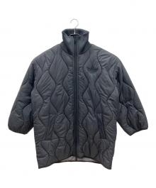 adidas（アディダス）の古着「キルテッドジャケット」｜ブラック