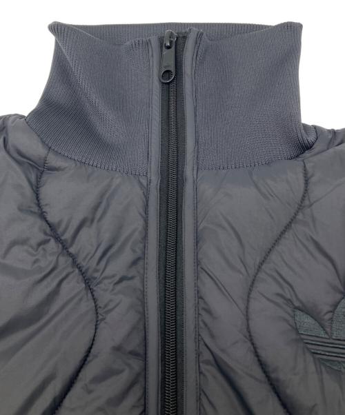 adidas（アディダス）adidas (アディダス) キルテッドジャケット ブラック サイズ:Ｍの古着・服飾アイテム