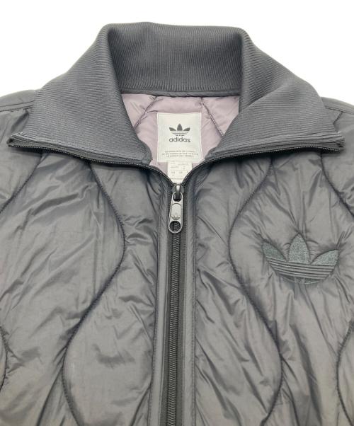 adidas（アディダス）adidas (アディダス) キルテッドジャケット ブラック サイズ:Ｍの古着・服飾アイテム