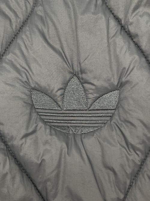 adidas（アディダス）adidas (アディダス) キルテッドジャケット ブラック サイズ:Ｍの古着・服飾アイテム