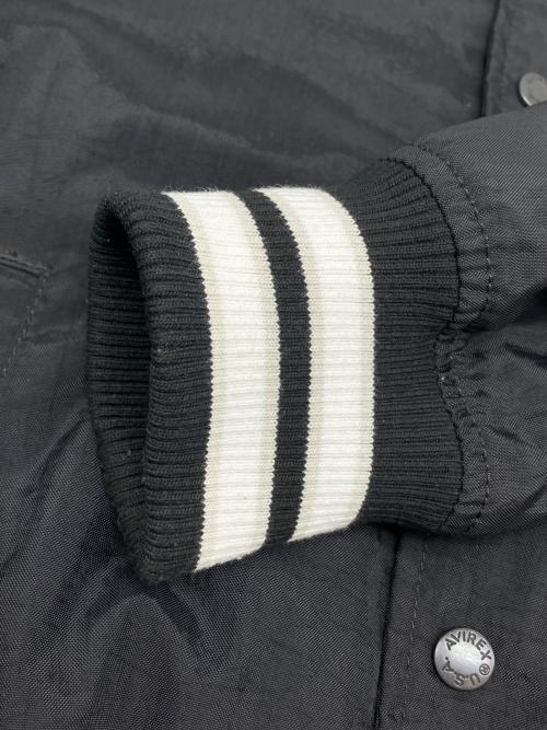 AVIREX（アヴィレックス）AVIREX (アヴィレックス) ナイロンジャケット ブラック サイズ:Ｍの古着・服飾アイテム