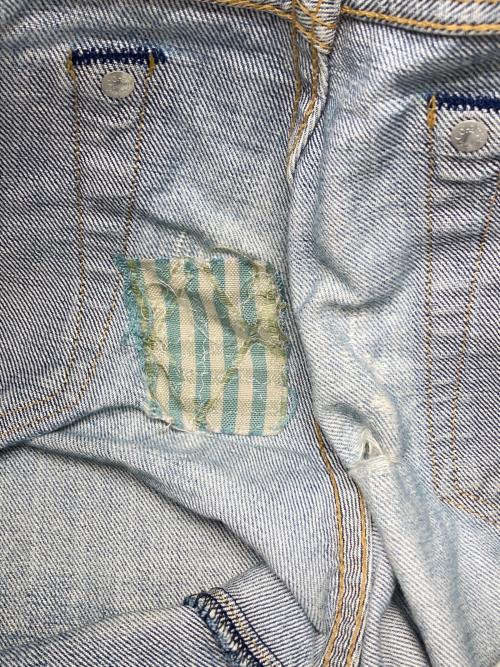 LEVI'S（リーバイス）LEVI'S (リーバイス) 701XXシンチバックセルビッチデニムパンツ ボタン裏J22 赤耳 BIG E インディゴ サイズ:W30の古着・服飾アイテム