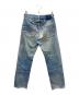 LEVI'S (リーバイス) 701XXシンチバックセルビッチデニムパンツ ボタン裏J22 赤耳 BIG E インディゴ サイズ:W30：7000円