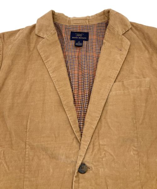 346 BROOKS BROTHERS（346 ブルックスブラザーズ）346 BROOKS BROTHERS (346 ブルックスブラザーズ) テーラードジャケット ベージュ サイズ:Ｍの古着・服飾アイテム
