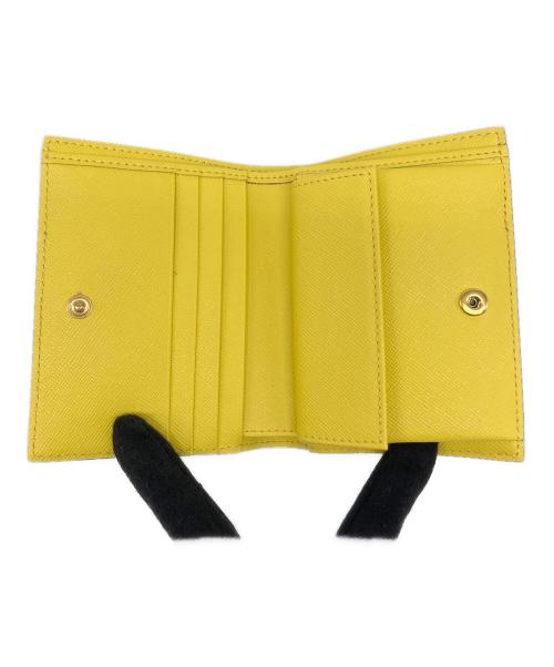 MARNI（マルニ）MARNI (マルニ) 財布 イエロー×ホワイトの古着・服飾アイテム