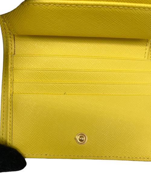 MARNI（マルニ）MARNI (マルニ) 財布 イエロー×ホワイトの古着・服飾アイテム