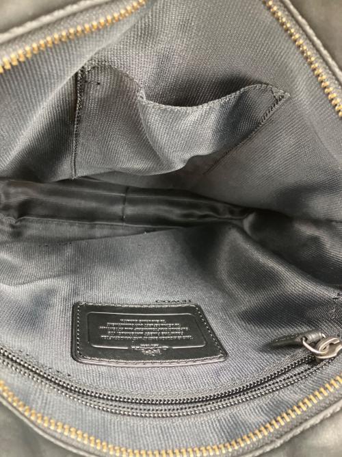 COACH（コーチ）COACH (コーチ) ショルダーバッグ ブラックの古着・服飾アイテム