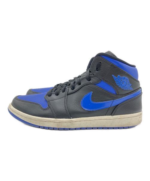 NIKE（ナイキ）NIKE (ナイキ) Air Jordan 1 Mid ブルー×ブラック サイズ:26cmの古着・服飾アイテム
