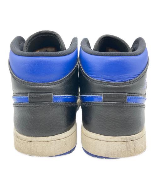 NIKE（ナイキ）NIKE (ナイキ) Air Jordan 1 Mid ブルー×ブラック サイズ:26cmの古着・服飾アイテム