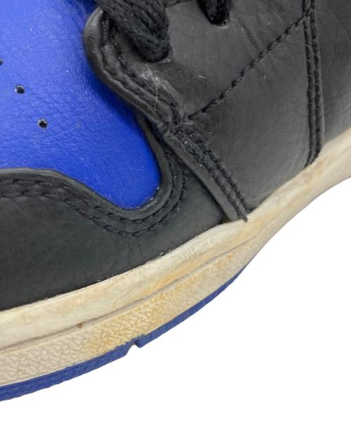 NIKE（ナイキ）NIKE (ナイキ) Air Jordan 1 Mid ブルー×ブラック サイズ:26cmの古着・服飾アイテム