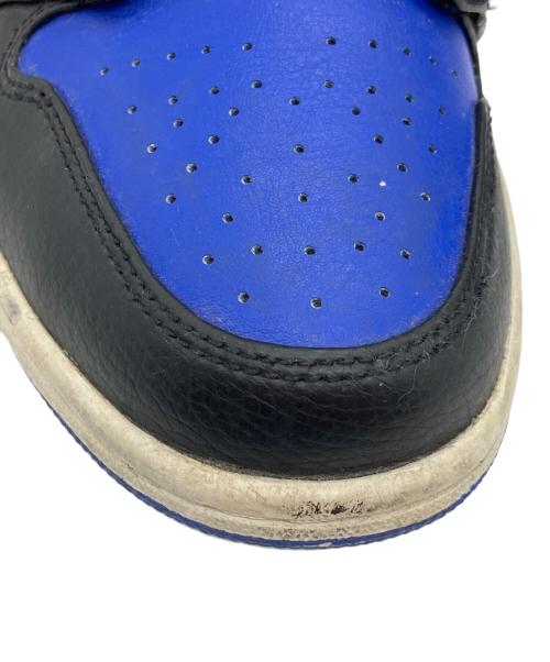 NIKE（ナイキ）NIKE (ナイキ) Air Jordan 1 Mid ブルー×ブラック サイズ:26cmの古着・服飾アイテム