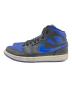 NIKE (ナイキ) Air Jordan 1 Mid ブルー×ブラック サイズ:26cm：6000円