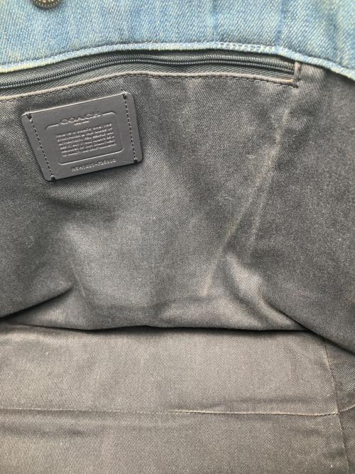 COACH（コーチ）COACH (コーチ) トートバッグ インディゴの古着・服飾アイテム