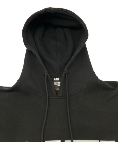 New Era（ニューエラ）New Era (ニューエラ) プルオーバーパーカー ブラック サイズ:Lの古着・服飾アイテム