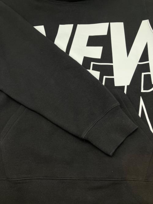 New Era（ニューエラ）New Era (ニューエラ) プルオーバーパーカー ブラック サイズ:Lの古着・服飾アイテム