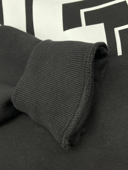 New Era（ニューエラ）New Era (ニューエラ) プルオーバーパーカー ブラック サイズ:Lの古着・服飾アイテム
