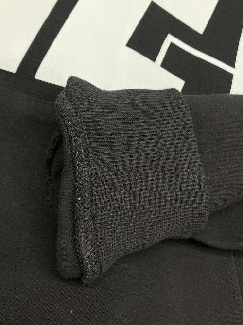 New Era（ニューエラ）New Era (ニューエラ) プルオーバーパーカー ブラック サイズ:Lの古着・服飾アイテム