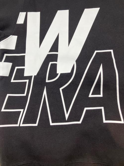 New Era（ニューエラ）New Era (ニューエラ) プルオーバーパーカー ブラック サイズ:Lの古着・服飾アイテム
