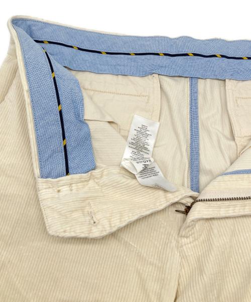 POLO RALPH LAUREN（ポロ・ラルフローレン）POLO RALPH LAUREN (ポロ・ラルフローレン) コーデュロイパンツ ホワイト サイズ:W32の古着・服飾アイテム
