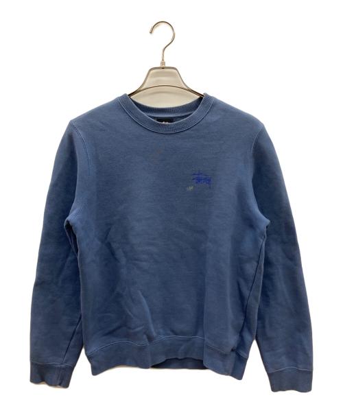 stussy（ステューシー）stussy (ステューシー) スウェット ブルー サイズ:Sの古着・服飾アイテム