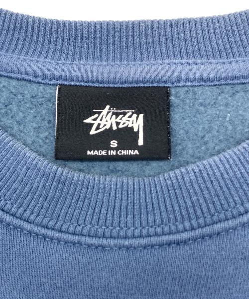 stussy（ステューシー）stussy (ステューシー) スウェット ブルー サイズ:Sの古着・服飾アイテム