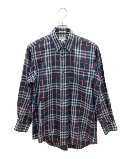 Burberry's（バーバリーズ）Burberry's (バーバリーズ) 長袖シャツ　シャドーホース ネイビー サイズ:Ｍの古着・服飾アイテム