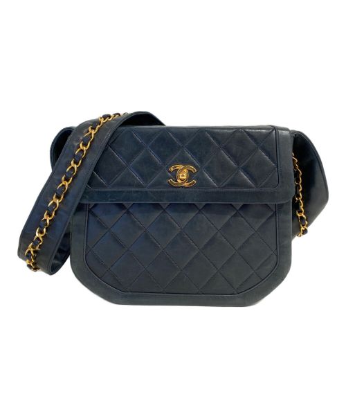 CHANEL（シャネル）CHANEL (シャネル) マトラッセセミショルダーバッグ ブラック サイズ:-の古着・服飾アイテム