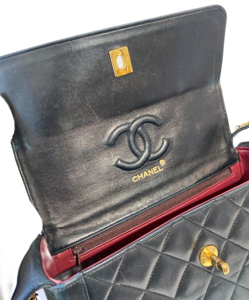 CHANEL（シャネル）CHANEL (シャネル) マトラッセセミショルダーバッグ ブラック サイズ:-の古着・服飾アイテム