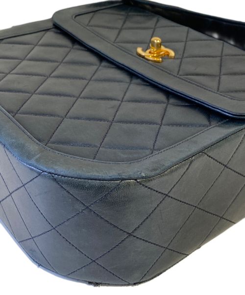 CHANEL（シャネル）CHANEL (シャネル) マトラッセセミショルダーバッグ ブラック サイズ:-の古着・服飾アイテム