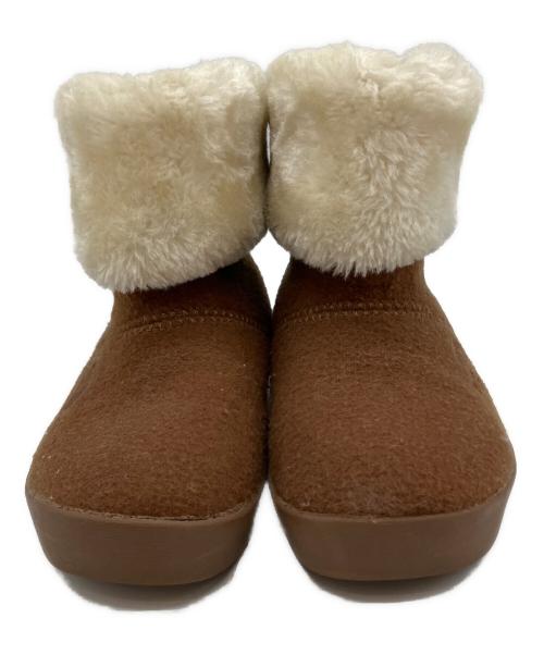 THE NORTH FACE（ザ ノース フェイス）THE NORTH FACE (ザ ノース フェイス) ウィンターウールキャンプブーティ ブラウン サイズ:20cmの古着・服飾アイテム