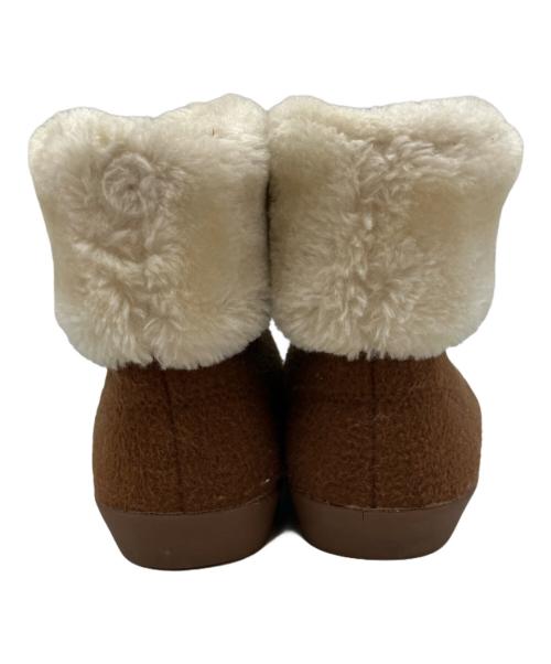 THE NORTH FACE（ザ ノース フェイス）THE NORTH FACE (ザ ノース フェイス) ウィンターウールキャンプブーティ ブラウン サイズ:20cmの古着・服飾アイテム