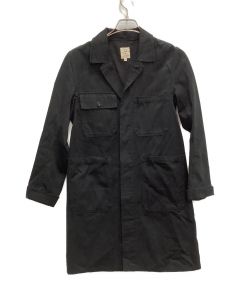 中古・古着通販】KABEL (カベル) ウールモッサポロコート ネイビー