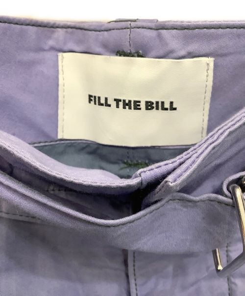 FILL THE BILL（フィルザビル）FILL THE BILL (フィルザビル) カーゴパンツ パープル サイズ:2の古着・服飾アイテム